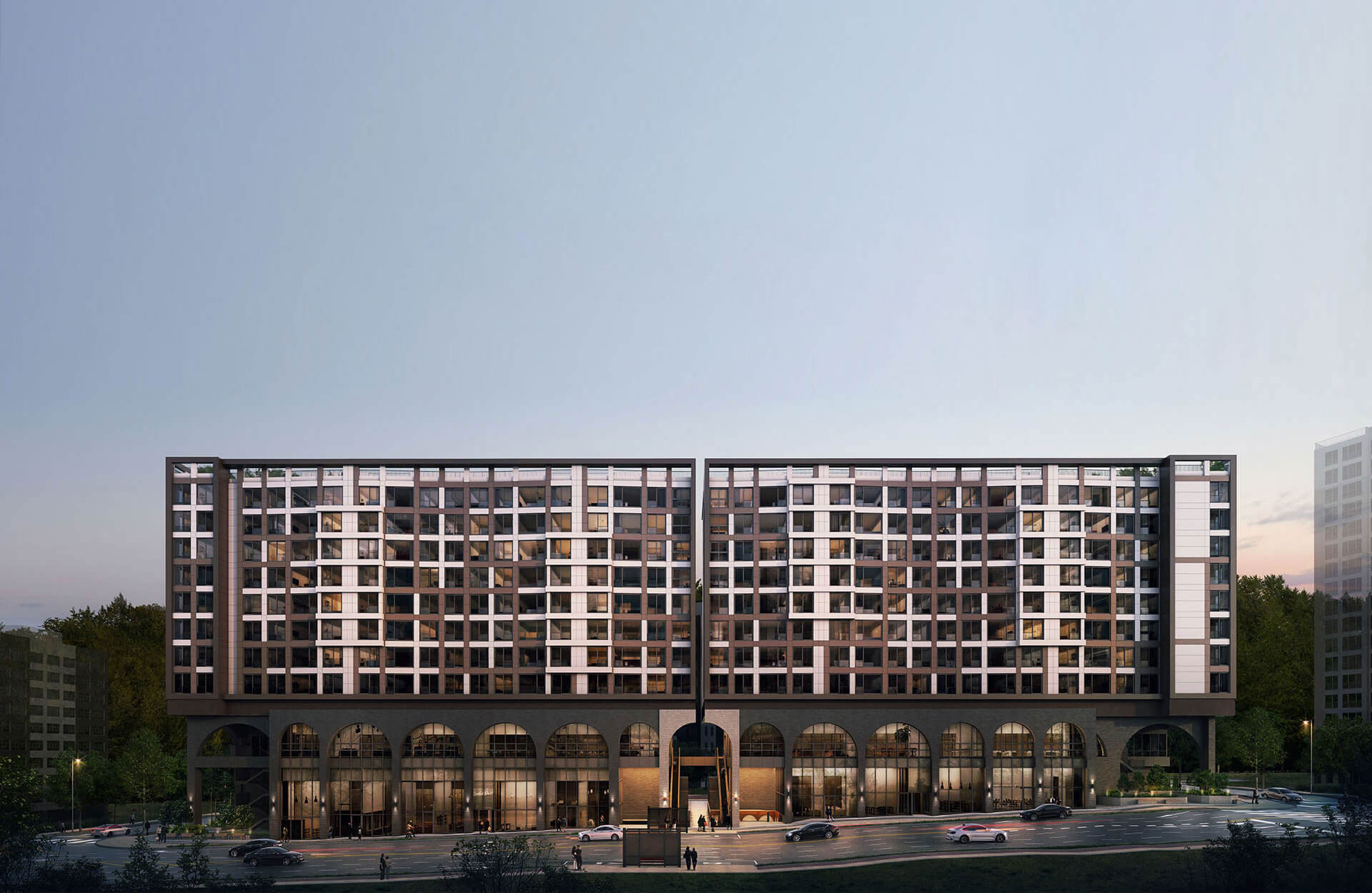 판교 디오르나인 조감도